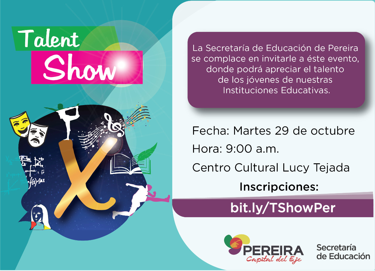 Invitación Talent Show